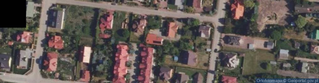 Zdjęcie satelitarne Rzymska ul.