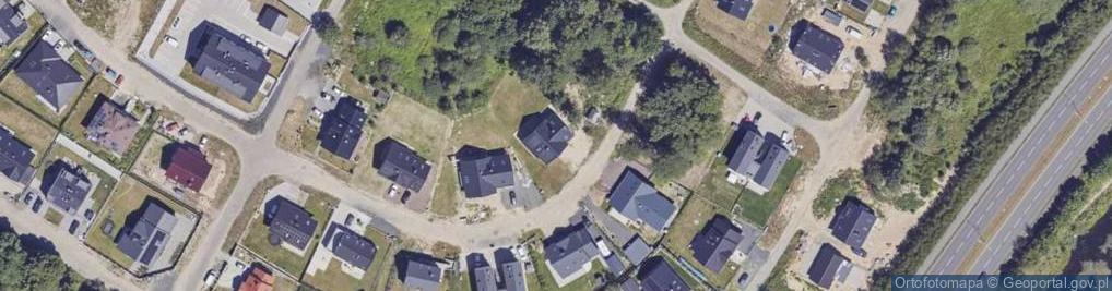 Zdjęcie satelitarne Rzymska ul.