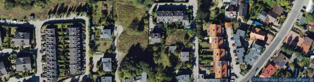 Zdjęcie satelitarne Rzeczna ul.