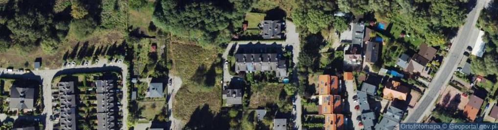Zdjęcie satelitarne Rzeczna ul.