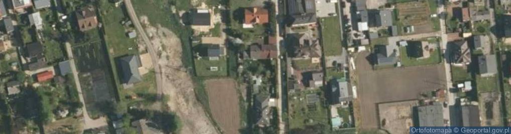 Zdjęcie satelitarne Rzeczna ul.