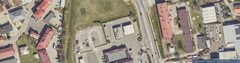 Zdjęcie satelitarne Rzeszowska ul.