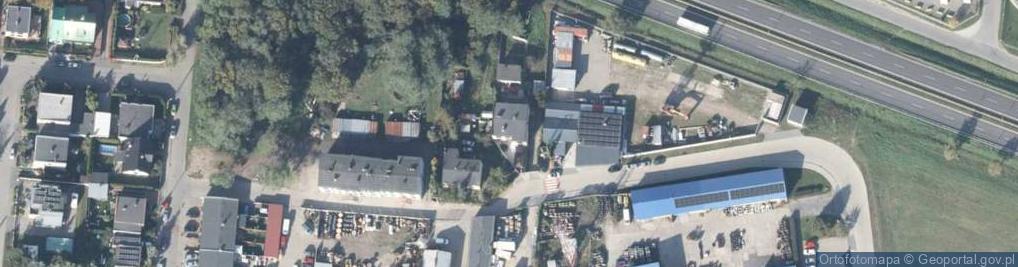 Zdjęcie satelitarne Rzemieślnicza ul.