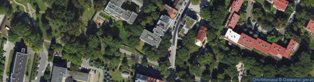 Zdjęcie satelitarne Rzeczna ul.