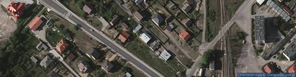 Zdjęcie satelitarne Rzeczna ul.