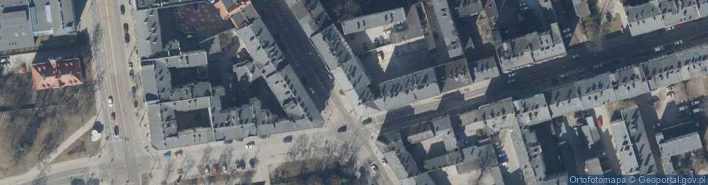 Zdjęcie satelitarne Rzgowska ul.