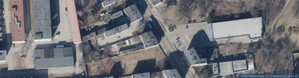 Zdjęcie satelitarne Rzgowska ul.