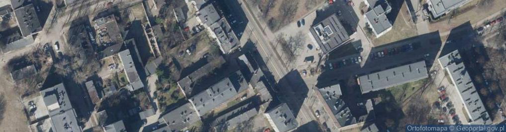 Zdjęcie satelitarne Rzgowska ul.