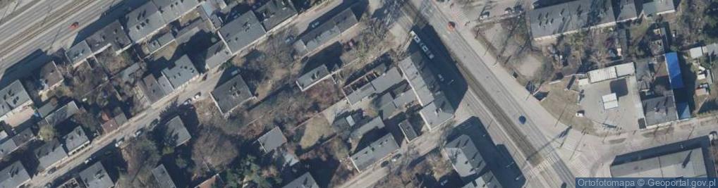 Zdjęcie satelitarne Rzgowska ul.