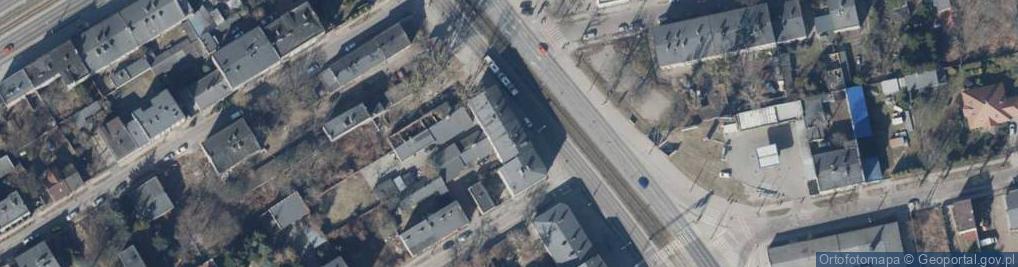 Zdjęcie satelitarne Rzgowska ul.
