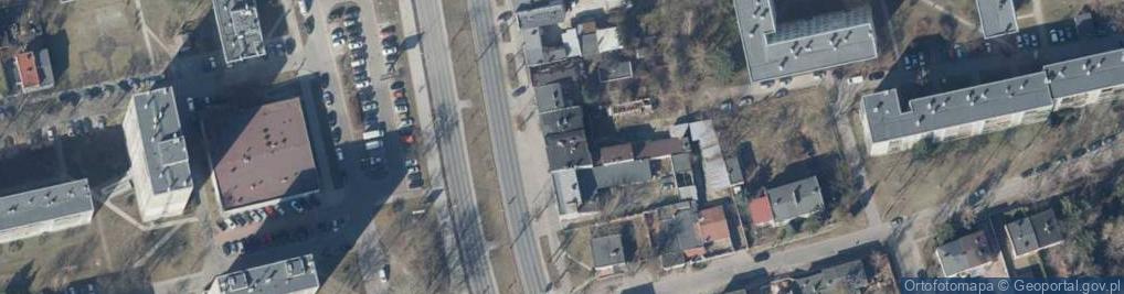 Zdjęcie satelitarne Rzgowska ul.