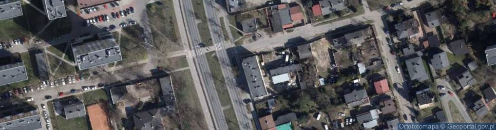 Zdjęcie satelitarne Rzgowska ul.