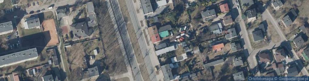 Zdjęcie satelitarne Rzgowska ul.