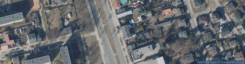Zdjęcie satelitarne Rzgowska ul.