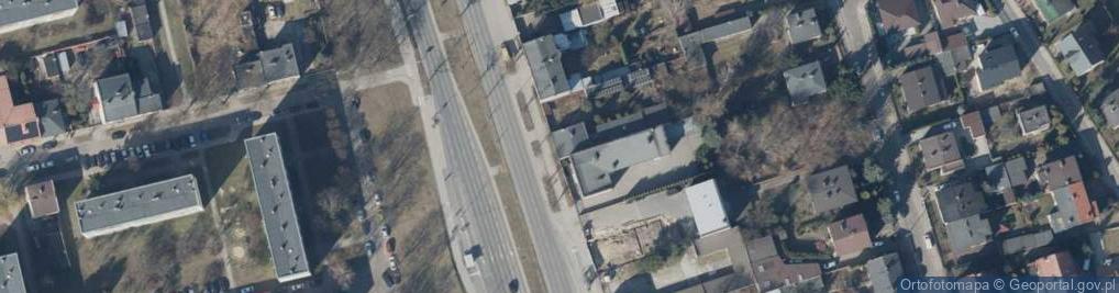 Zdjęcie satelitarne Rzgowska ul.