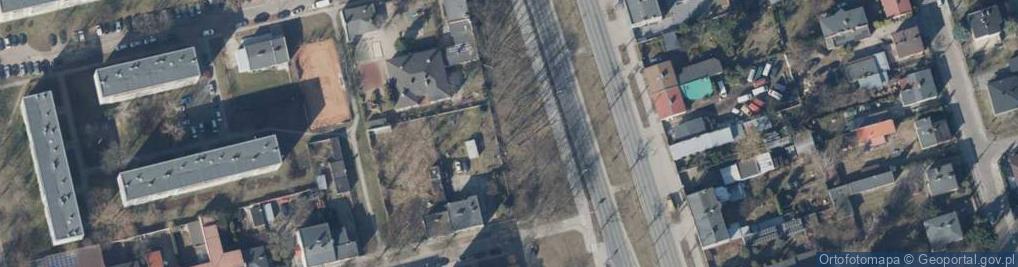 Zdjęcie satelitarne Rzgowska ul.