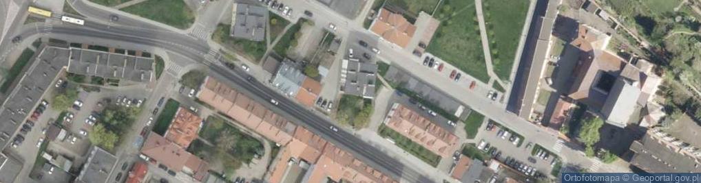 Zdjęcie satelitarne Rządowa ul.
