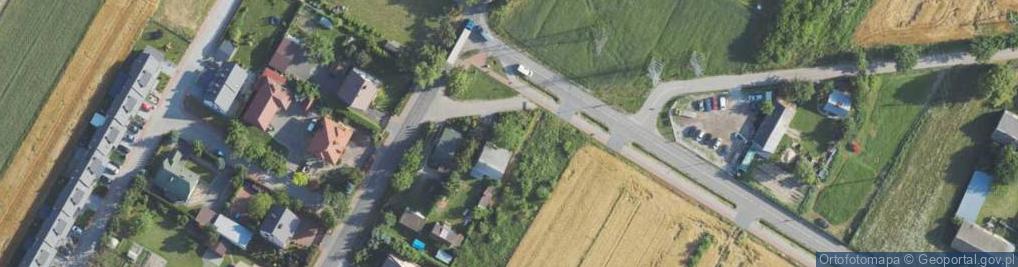 Zdjęcie satelitarne Rzeczna ul.