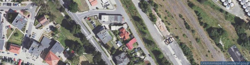 Zdjęcie satelitarne Rzeczna ul.