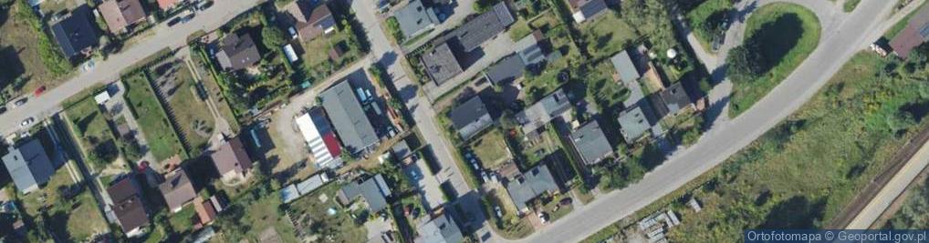 Zdjęcie satelitarne Rzeczna ul.