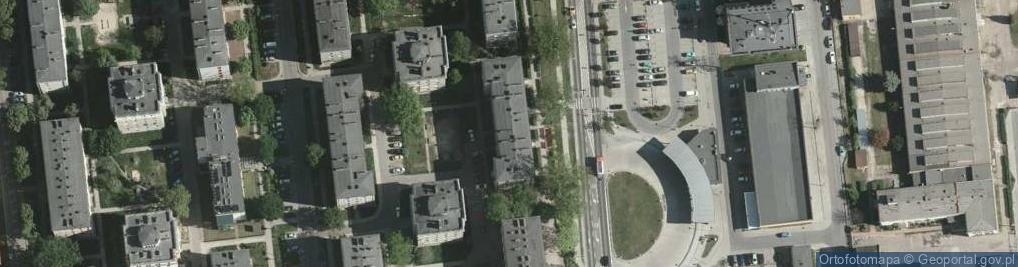 Zdjęcie satelitarne Rzeszowska ul.