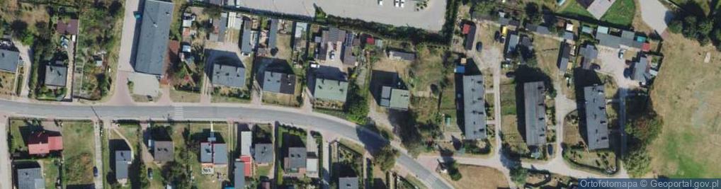 Zdjęcie satelitarne Rzeczna ul.