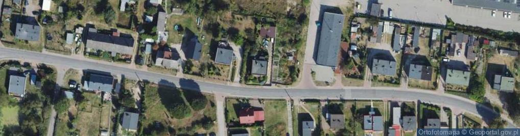 Zdjęcie satelitarne Rzeczna ul.