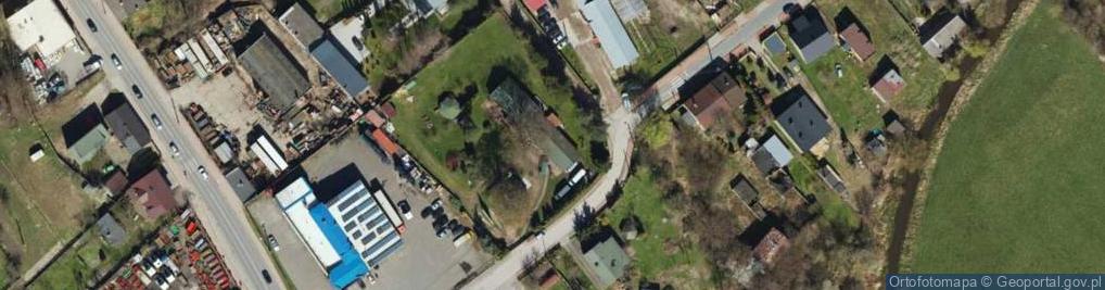 Zdjęcie satelitarne Rzeczna ul.
