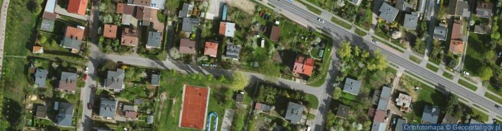 Zdjęcie satelitarne Rzeczna ul.