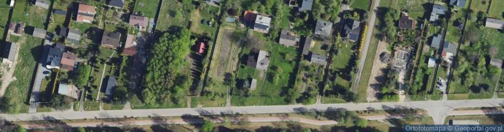 Zdjęcie satelitarne Rzeczna ul.