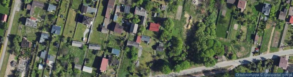 Zdjęcie satelitarne Rzeczna ul.