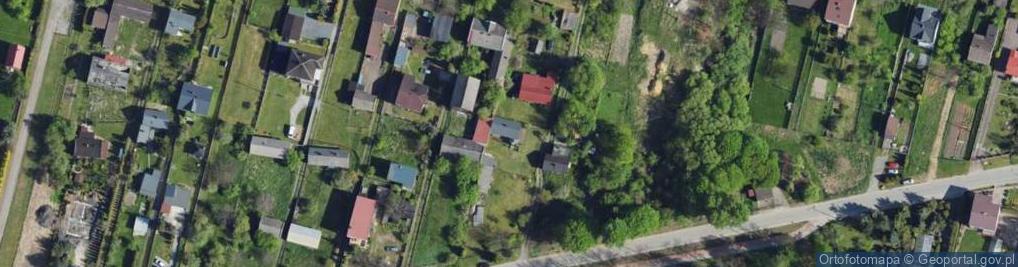 Zdjęcie satelitarne Rzeczna ul.