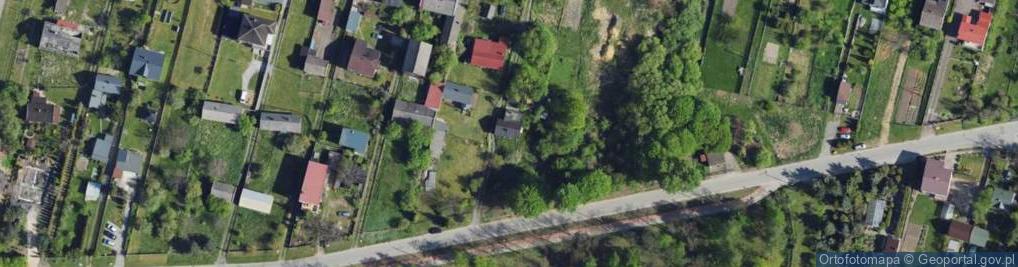 Zdjęcie satelitarne Rzeczna ul.