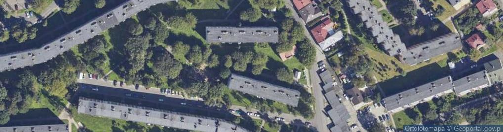 Zdjęcie satelitarne Rzeczna ul.