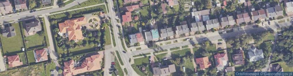 Zdjęcie satelitarne Rzeszowska ul.