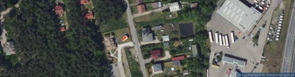 Zdjęcie satelitarne Rzeczna ul.