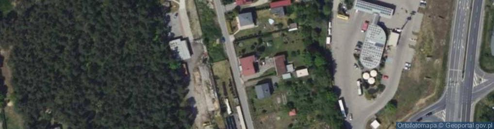 Zdjęcie satelitarne Rzeczna ul.