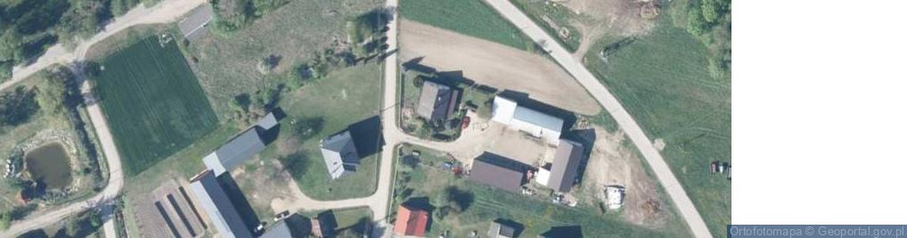 Zdjęcie satelitarne Rzące ul.