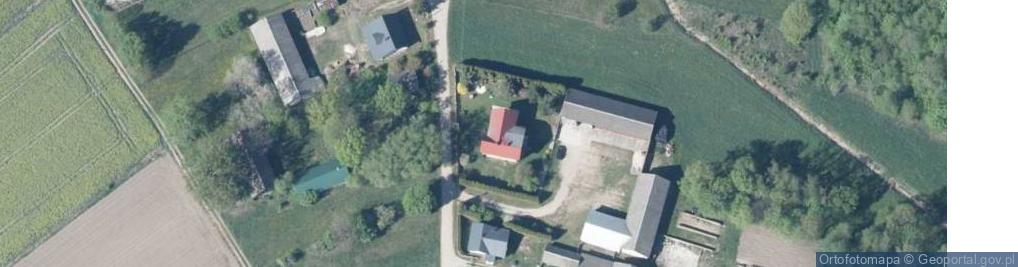 Zdjęcie satelitarne Rzące ul.