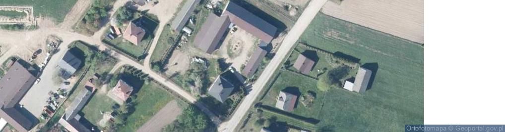 Zdjęcie satelitarne Rzące ul.