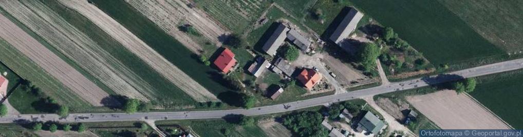 Zdjęcie satelitarne Rzeczyca-Kolonia ul.