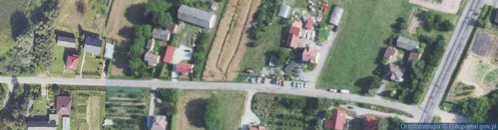 Zdjęcie satelitarne Rzeczyca Mokra ul.