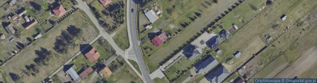 Zdjęcie satelitarne Rzeczyca Okrągła ul.
