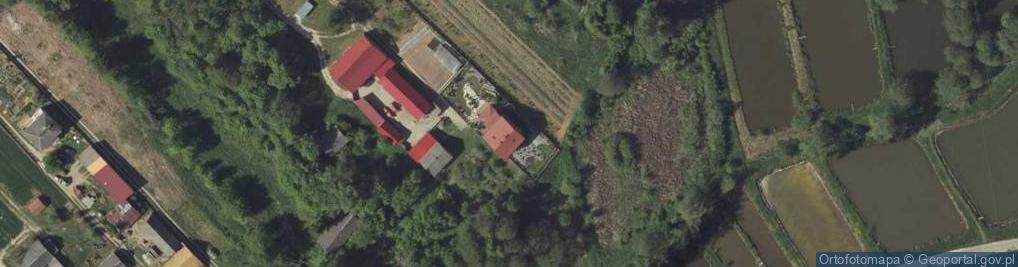 Zdjęcie satelitarne Rzeczyca Ziemiańska-Kolonia ul.