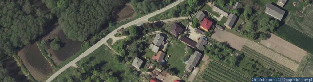 Zdjęcie satelitarne Rzeczyca Ziemiańska-Kolonia ul.