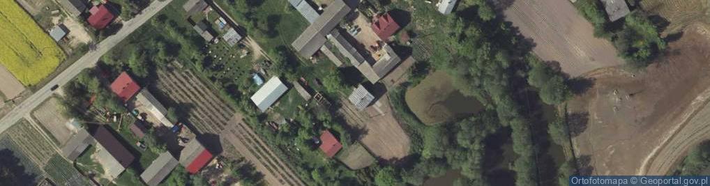 Zdjęcie satelitarne Rzeczyca Ziemiańska-Kolonia ul.