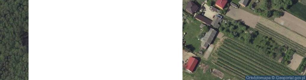 Zdjęcie satelitarne Rzeczyca Ziemiańska-Kolonia ul.