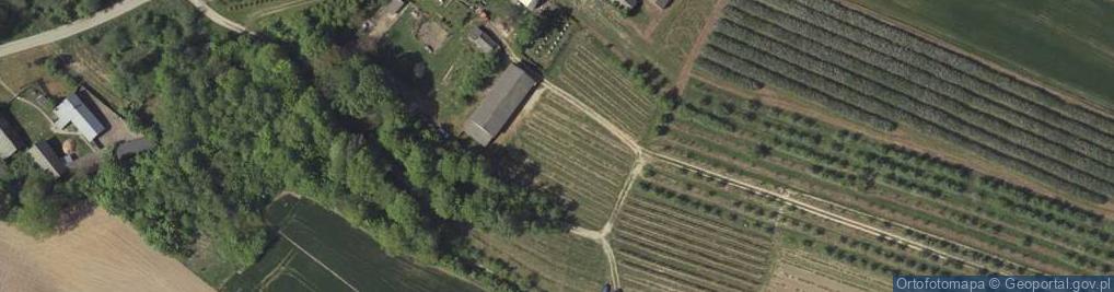 Zdjęcie satelitarne Rzeczyca Ziemiańska-Kolonia ul.