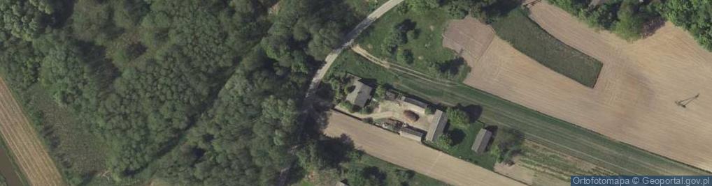 Zdjęcie satelitarne Rzeczyca Ziemiańska-Kolonia ul.