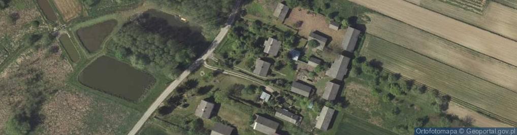 Zdjęcie satelitarne Rzeczyca Ziemiańska-Kolonia ul.